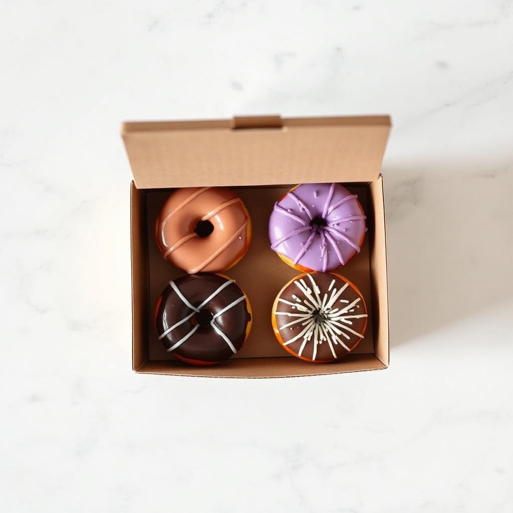 Box of 4 DG Doughnuts